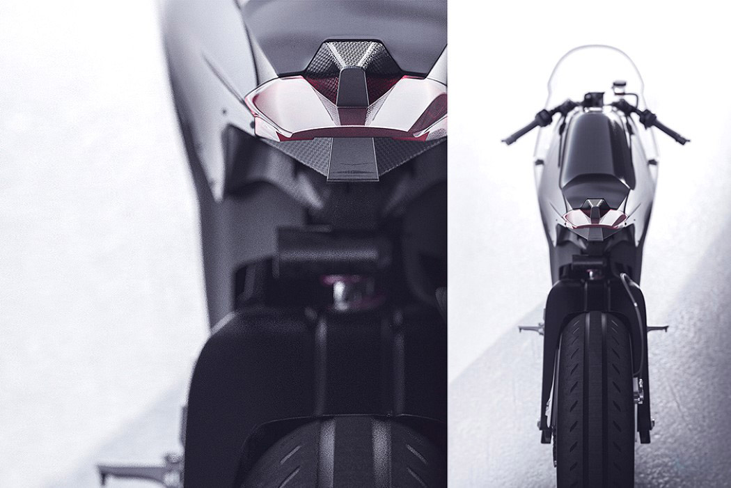Motorcycle，windshield，Streamline design，appearance，